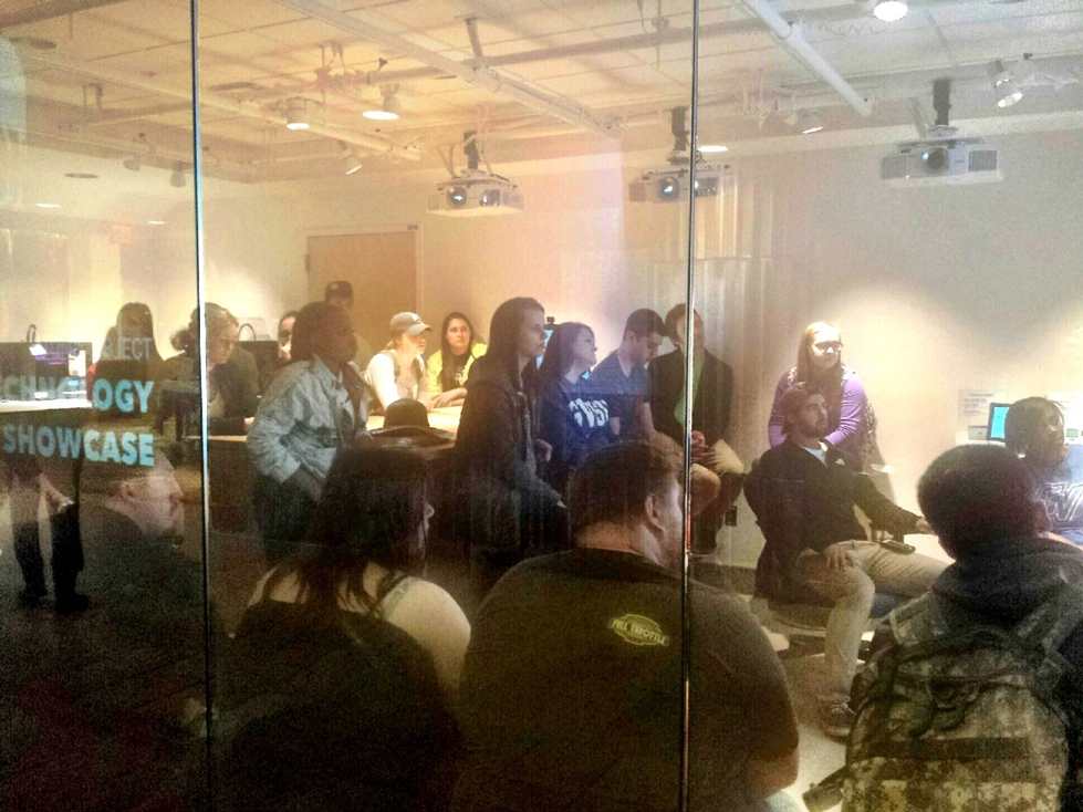 A photo from the Tech Talk Mobile App Event